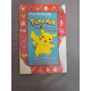 The Official Pokemon handbook Mario S. Barbo Book Paperback